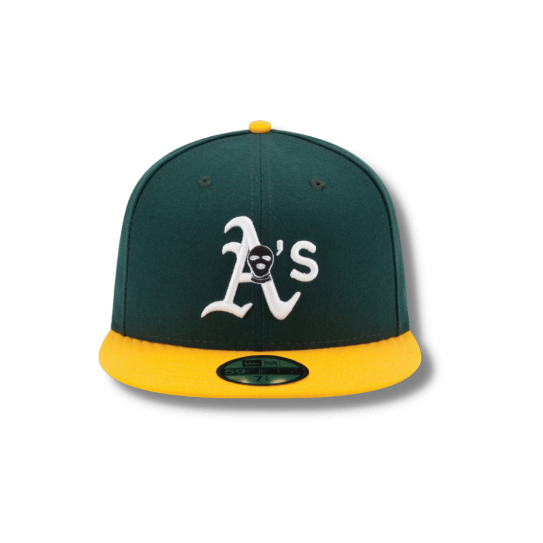 Oakland Athletics SKI Mask fitted baseball hat