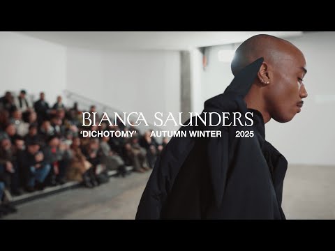 Bianca Saunders Autumn Winter 2025 'Dichotomy' Collection