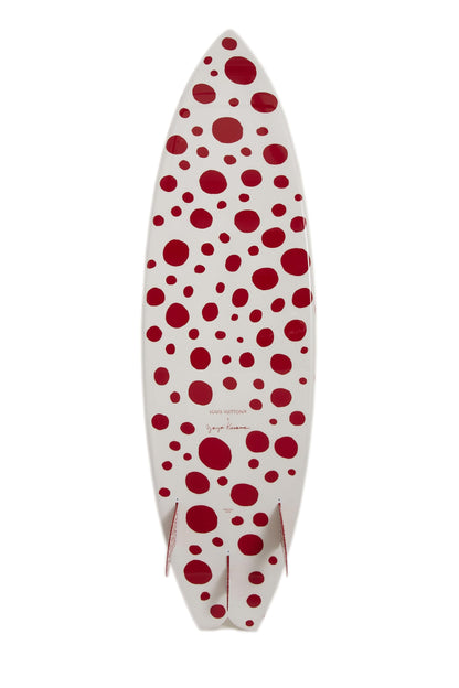 Louis Vuitton, Yayoi Kusama Red & White Infinity Dots Shortboard