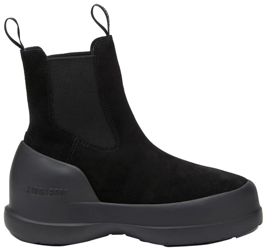 Moon Boot, Luna Water-Repellent Suede Chelsea Boots