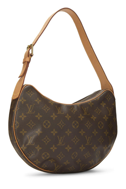 Louis Vuitton, Brown Monogram Canvas Croissant MM