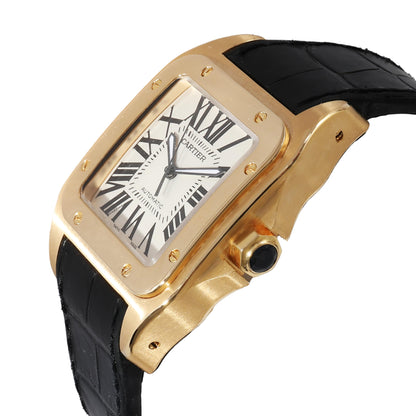 Cartier, 18K Yellow Gold Santos