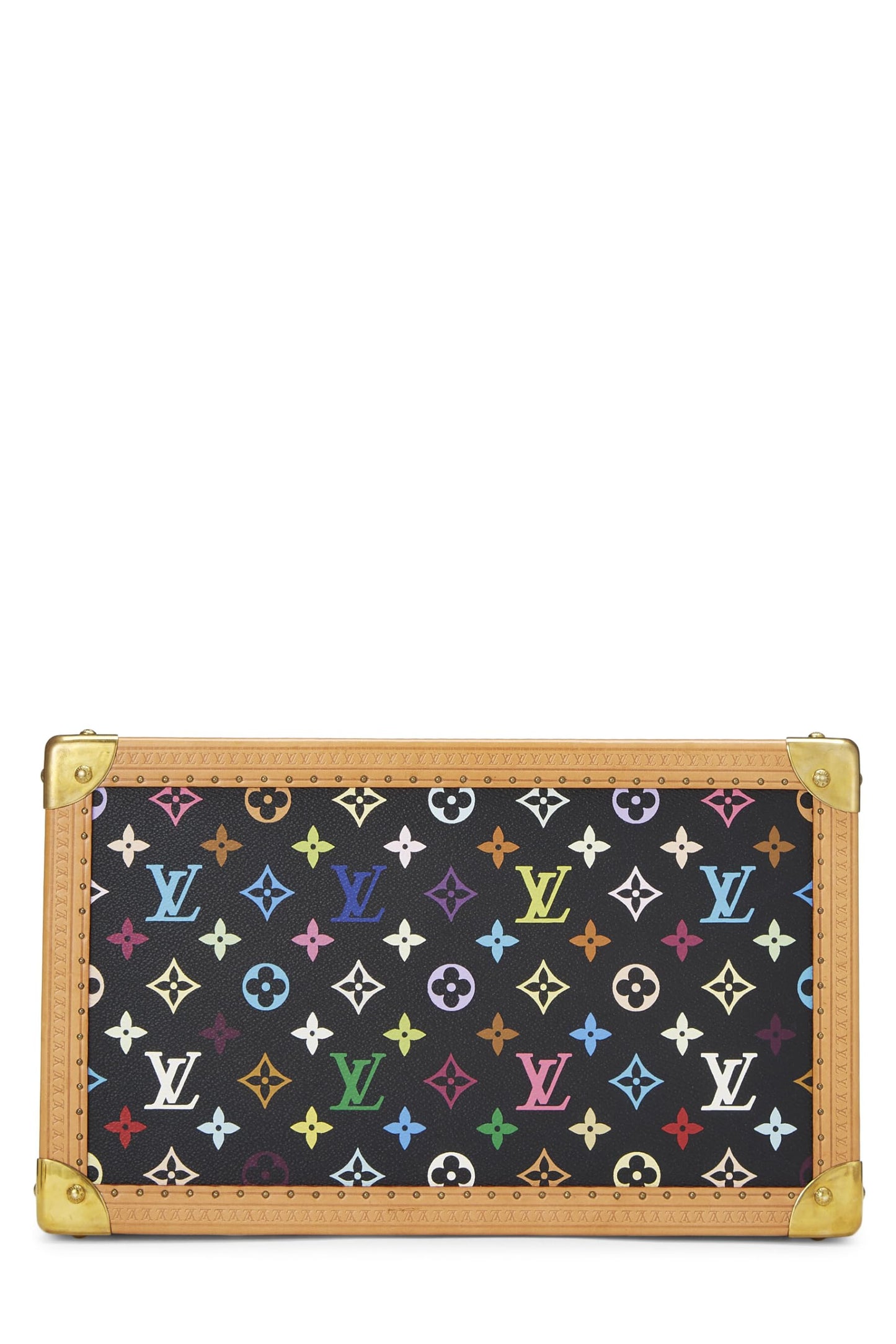 Louis Vuitton, Takashi Murakami Black Monogram Multicolore Canvas Boite Pharmacie