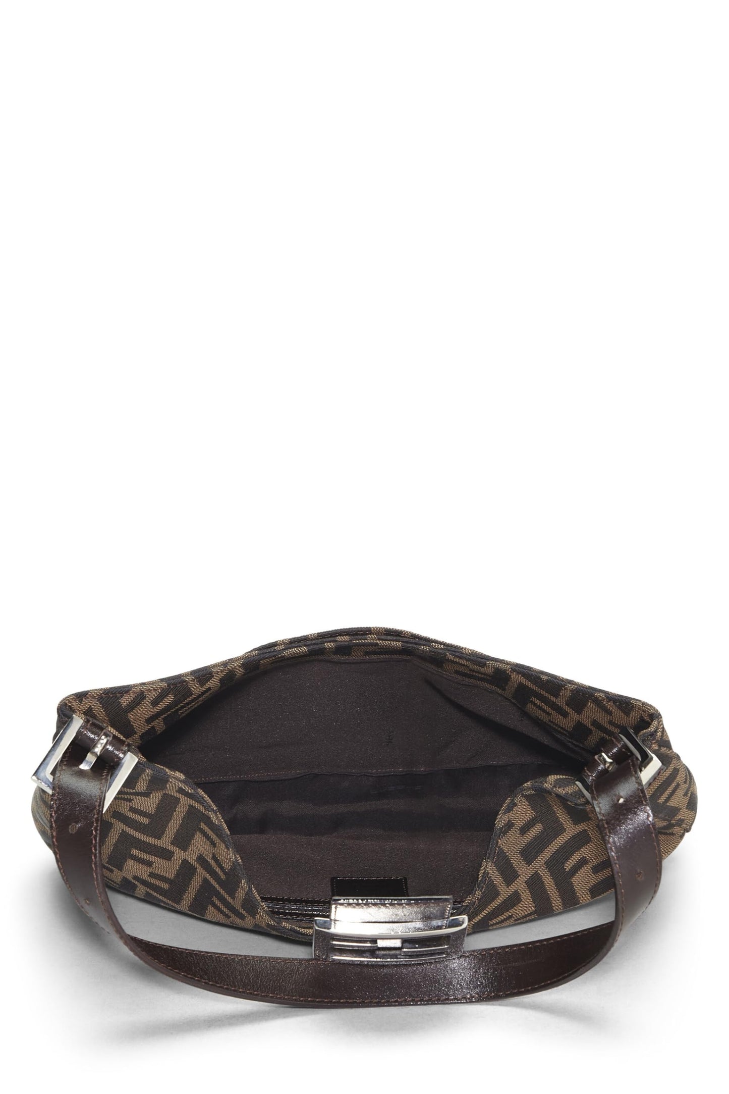 Fendi, Brown Zucca Canvas Shoulder Bag