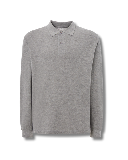 Classic Fit Long Sleeve Polo Shirt