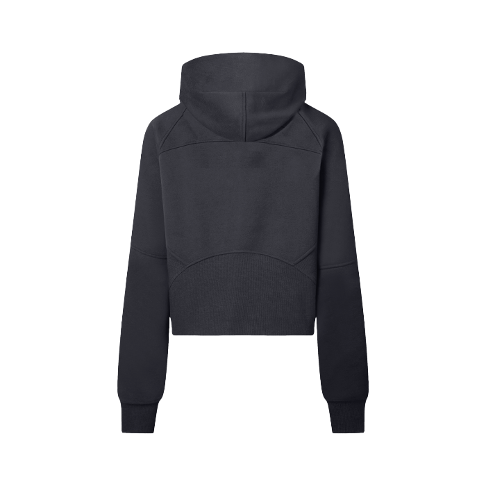 Cropped Half-Zip Hoodie