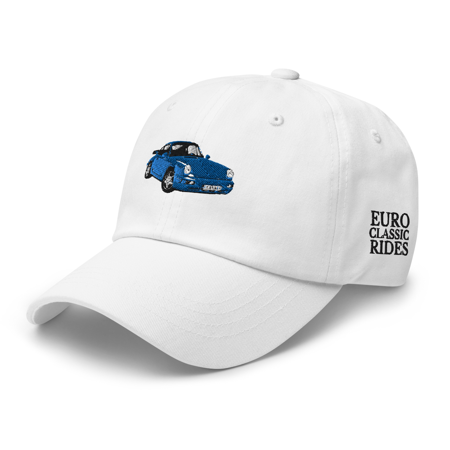 Blue Porsche Dad hat - DUMBFRESHCO