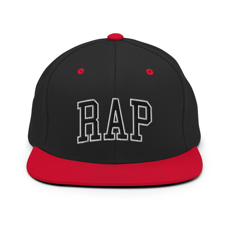 RAP Snapback Hat - DUMBFRESHCO