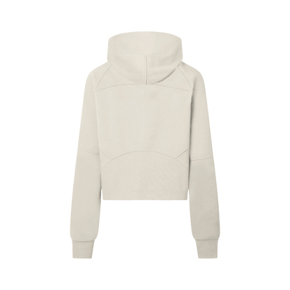 Cropped Half-Zip Hoodie