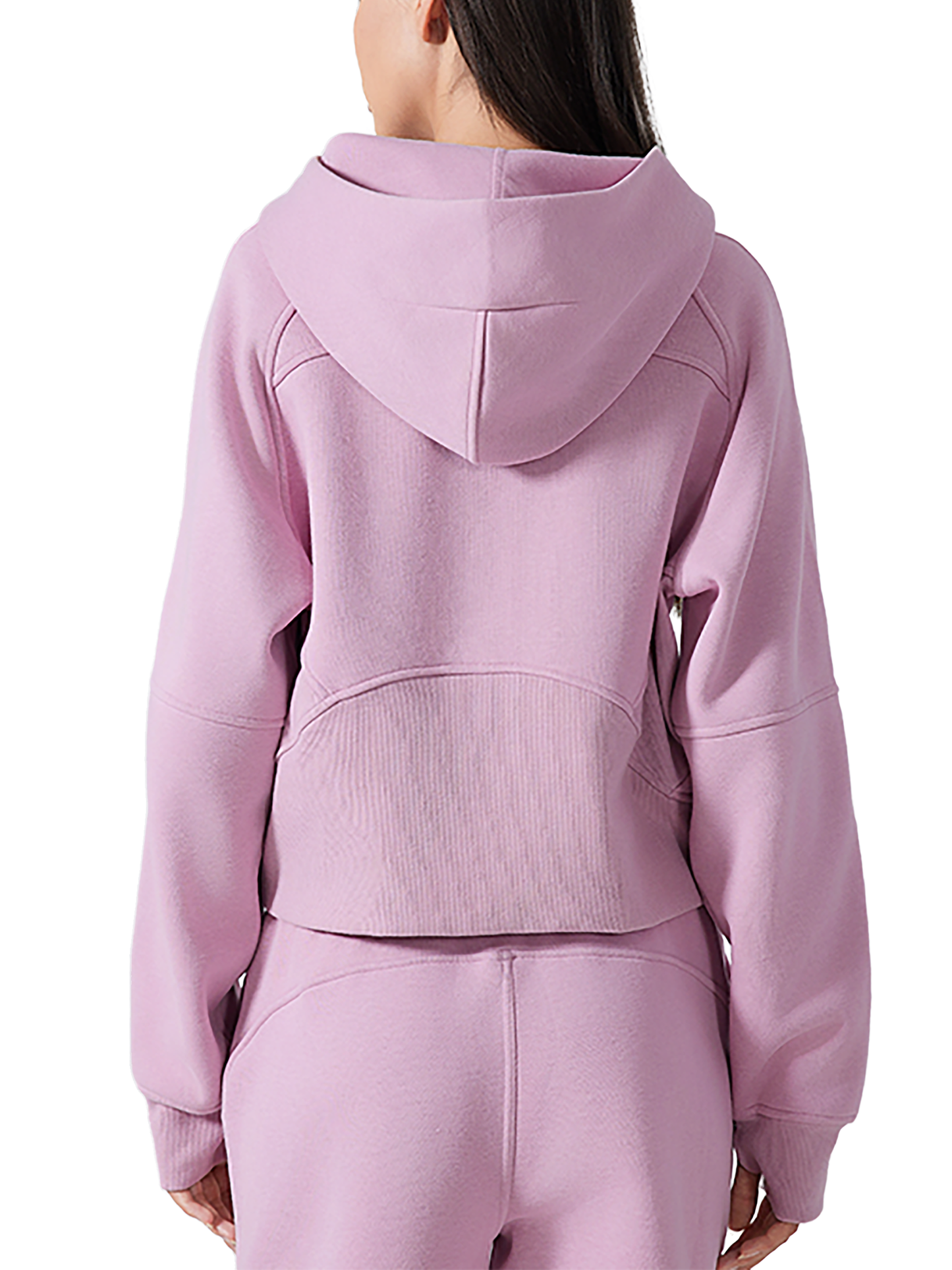 Cropped Half-Zip Hoodie