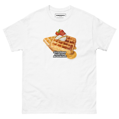 Waffles T-shirt - DUMBFRESHCO