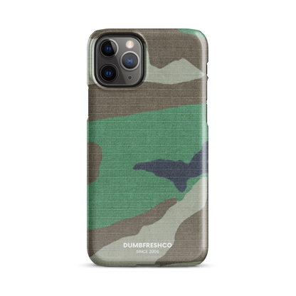 Vintage Camo iPhone® Snap case