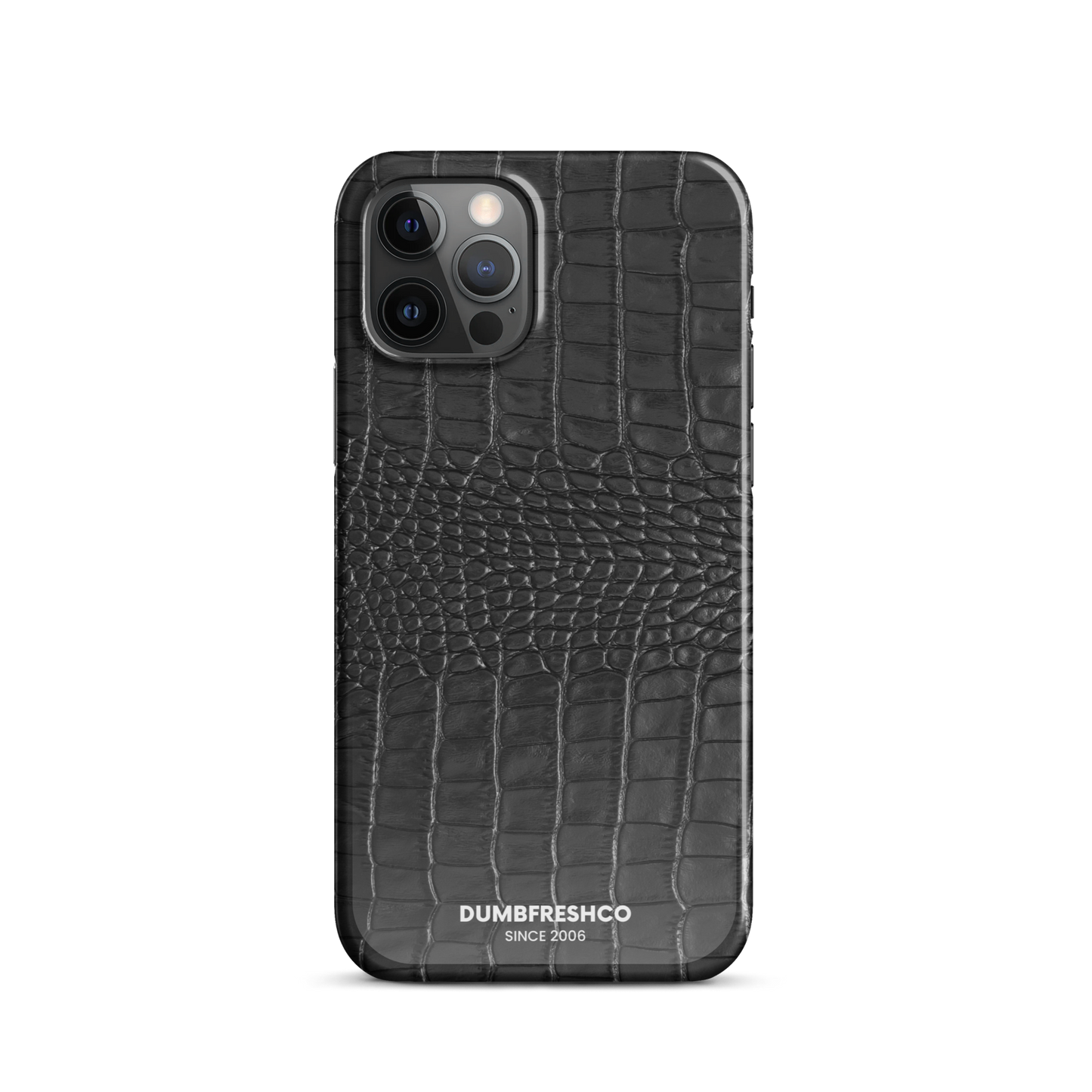 Crocodile Leather iPhone® Snap case