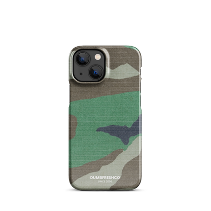 Vintage Camo iPhone® Snap case