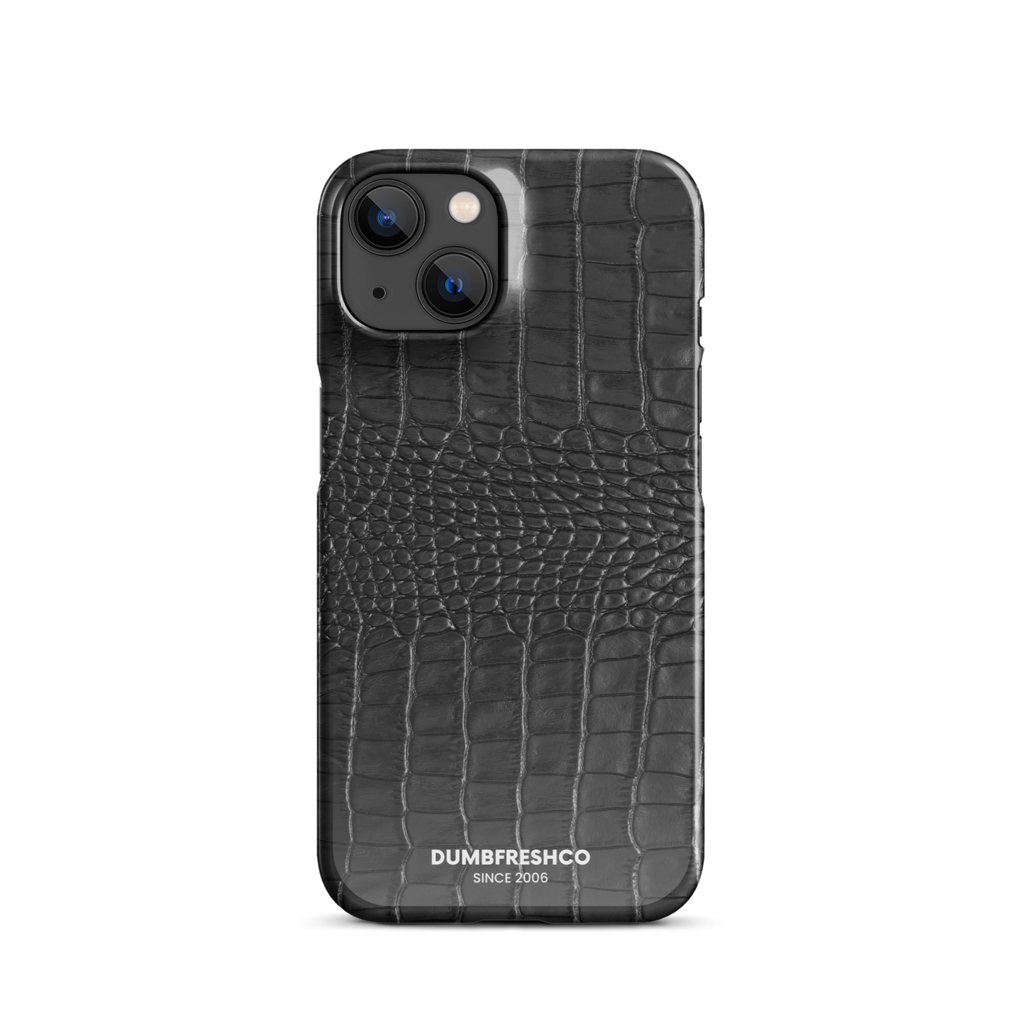 Crocodile Leather iPhone® Snap case