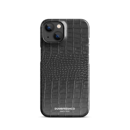 Crocodile Leather iPhone® Snap case