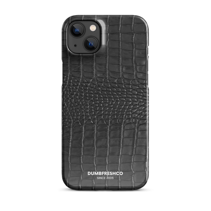 Crocodile Leather iPhone® Snap case