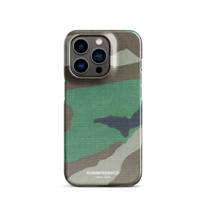 Vintage Camo iPhone® Snap case