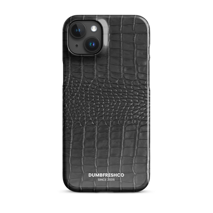 Crocodile Leather iPhone® Snap case