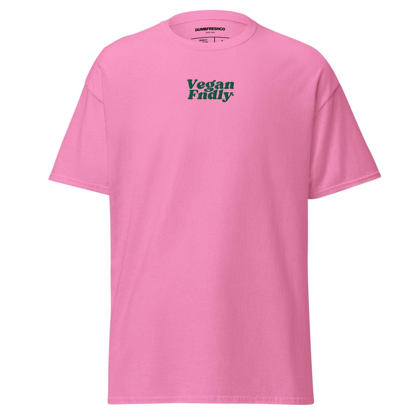 Vegan Fndly Embroidered T-Shirt