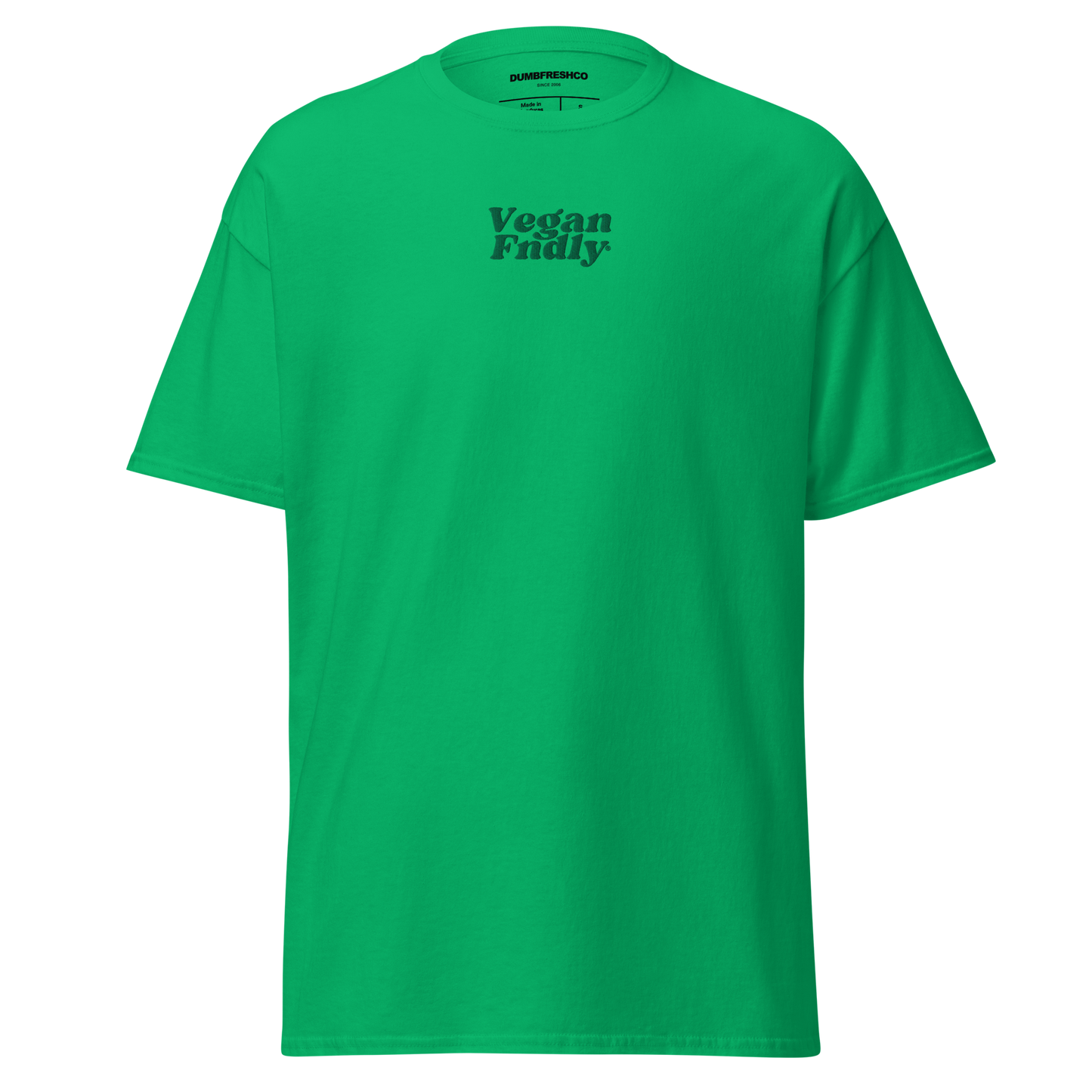 Vegan Fndly Embroidered T-Shirt