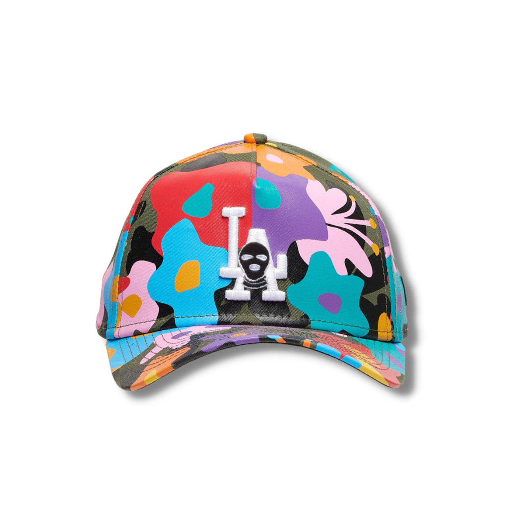 New Era Dodgers Floral Camo Snapback