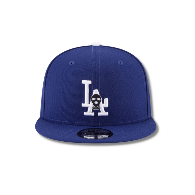 LA Dodgers SKI Mask fitted baseball hat – DUMBFRESHCO